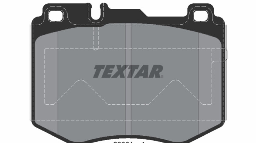 Set placute frana,frana disc punte fata (2206101 TEXTAR) MERCEDES-BENZ,MERCEDES-BENZ (BBDC)