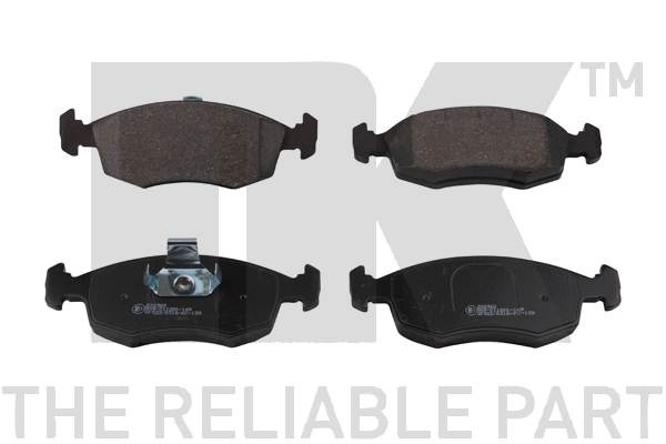 Set placute frana,frana disc punte fata (222362 NK) FIAT