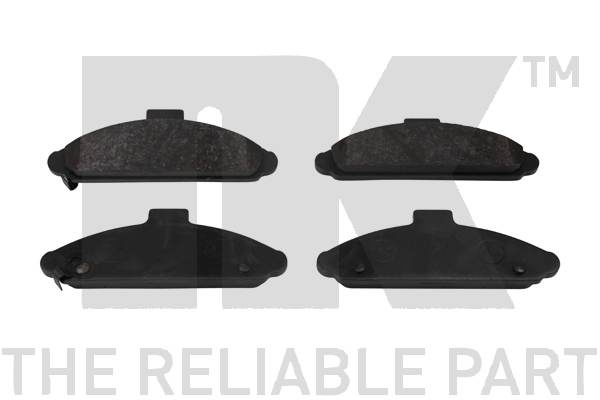 Set placute frana,frana disc punte fata (223419 NK) HYUNDAI