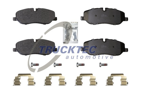 Set placute frana,frana disc punte fata (2235119 TRUCKTEC) LAND ROVER