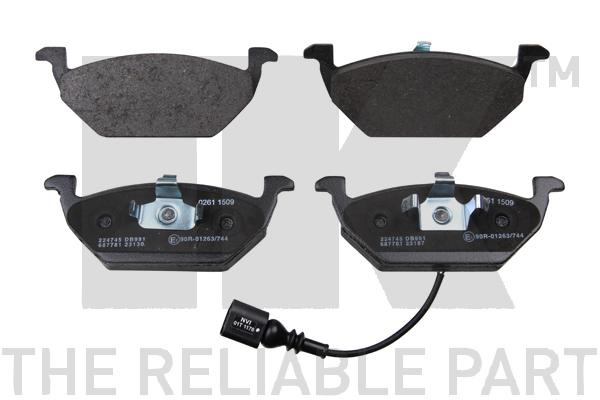 Set placute frana,frana disc punte fata (224745 NK) AUDI,SEAT,SKODA,VW