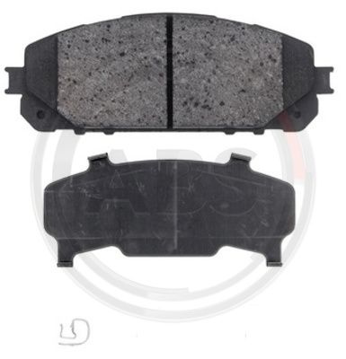 Set placute frana,frana disc punte fata (35047 ABS) JEEP