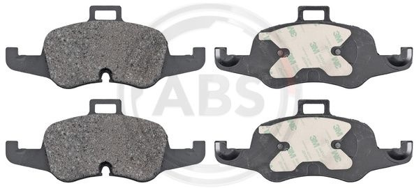 Set placute frana,frana disc punte fata (35106 ABS) AUDI