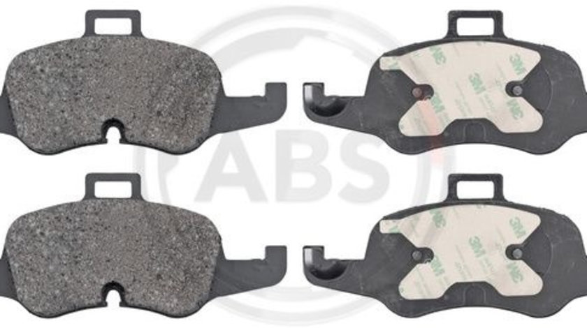 Set placute frana,frana disc punte fata (35106 ABS) AUDI