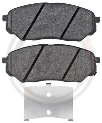 Set placute frana,frana disc punte fata (35108 ABS) HYUNDAI,KIA