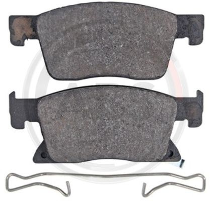 Set placute frana,frana disc punte fata (35122 ABS) OPEL,VAUXHALL