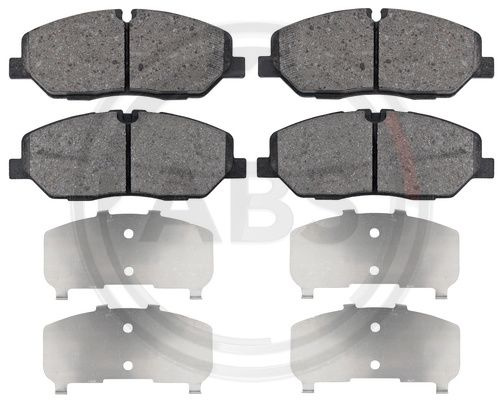 Set placute frana,frana disc punte fata (35166 ABS) HYUNDAI