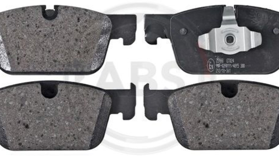 Set placute frana,frana disc punte fata (35168 ABS) VOLVO