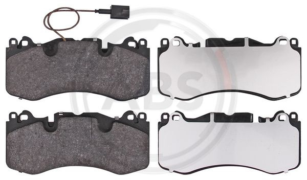 Set placute frana,frana disc punte fata (35180 ABS) MASERATI