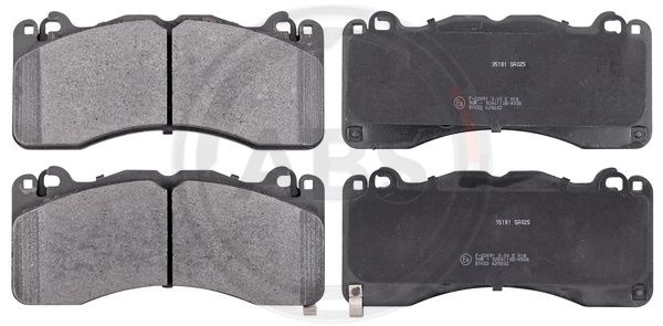 Set placute frana,frana disc punte fata (35181 ABS) FORD USA