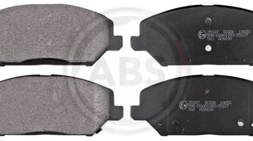 Set placute frana,frana disc punte fata (35187 ABS) HYUNDAI,KIA