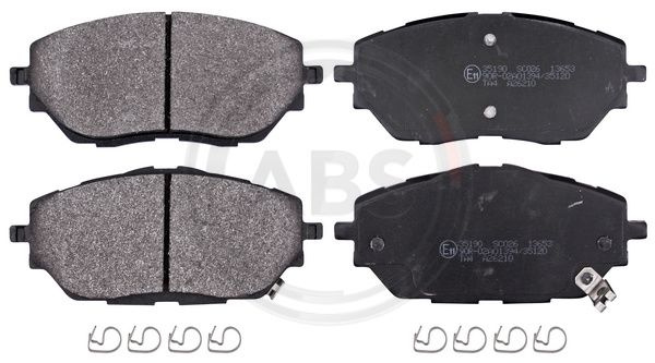 Set placute frana,frana disc punte fata (35190 ABS) TOYOTA