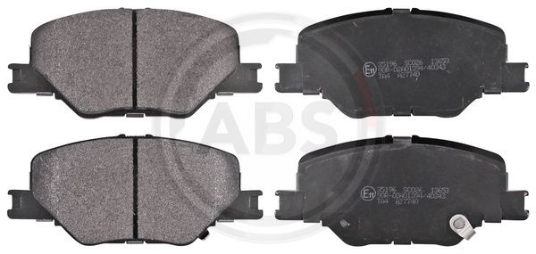Set placute frana,frana disc punte fata (35196 ABS) OPEL,VAUXHALL