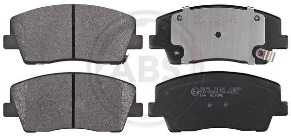 Set placute frana,frana disc punte fata (35199 ABS) GENESIS,KIA