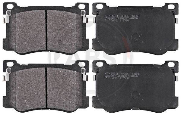 Set placute frana,frana disc punte fata (35211 ABS) HYUNDAI