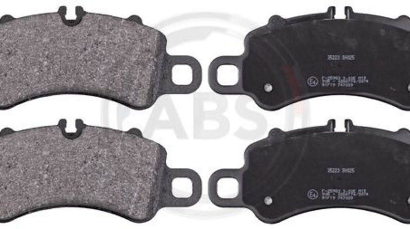 Set placute frana,frana disc punte fata (35223 ABS) PORSCHE