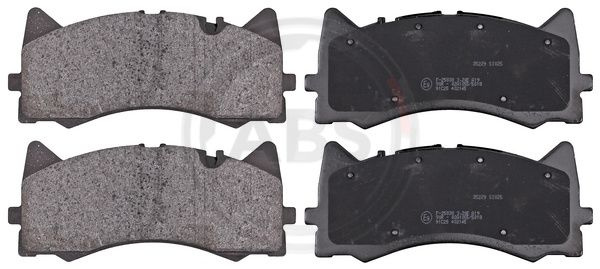 Set placute frana,frana disc punte fata (35229 ABS) MERCEDES-BENZ