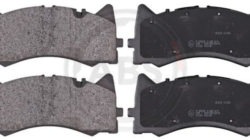 Set placute frana,frana disc punte fata (35229 ABS) MERCEDES-BENZ