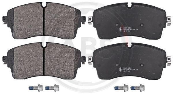 Set placute frana,frana disc punte fata (35249 ABS) JAGUAR,LAND ROVER