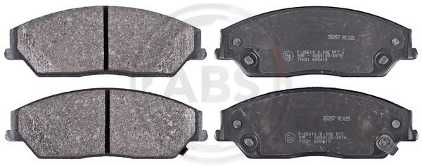 Set placute frana,frana disc punte fata (35257 ABS) TOYOTA
