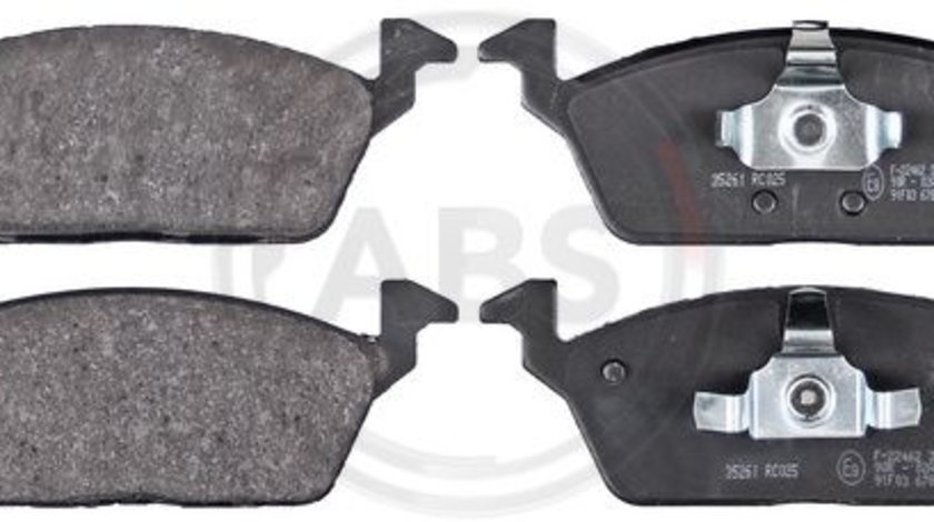 Set placute frana,frana disc punte fata (35261 ABS) FIAT