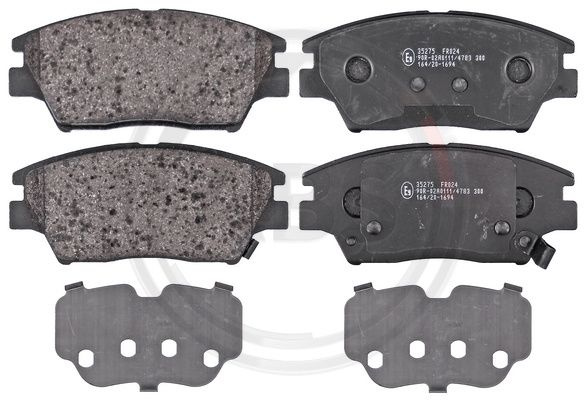 Set placute frana,frana disc punte fata (35275 ABS) SSANGYONG