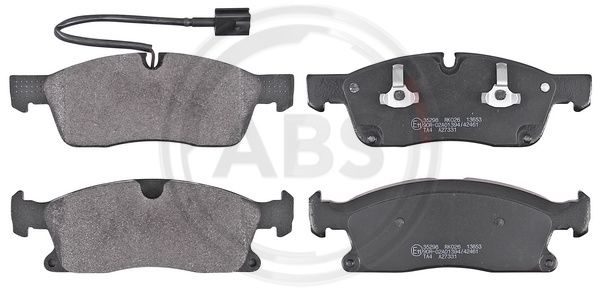 Set placute frana,frana disc punte fata (35298 ABS) MASERATI