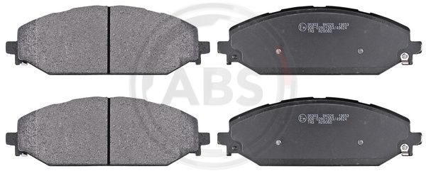 Set placute frana,frana disc punte fata (35303 ABS) RAM