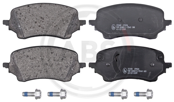 Set placute frana,frana disc punte fata (35340 ABS) FORD,FORD AUSTRALIA