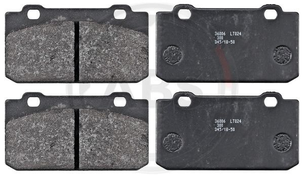 Set placute frana,frana disc punte fata (36006 ABS) ALFA ROMEO