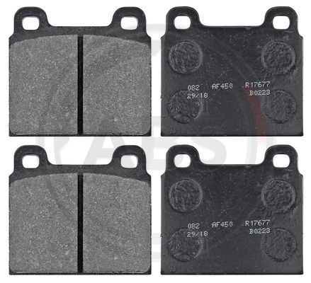 Set placute frana,frana disc punte fata (360251 ABS) VW