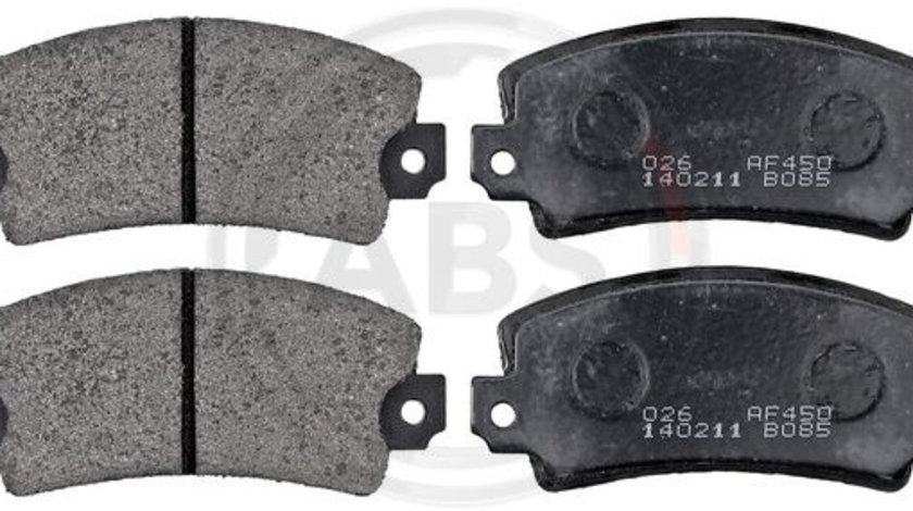 Set placute frana,frana disc punte fata (36042 ABS) DACIA,RENAULT