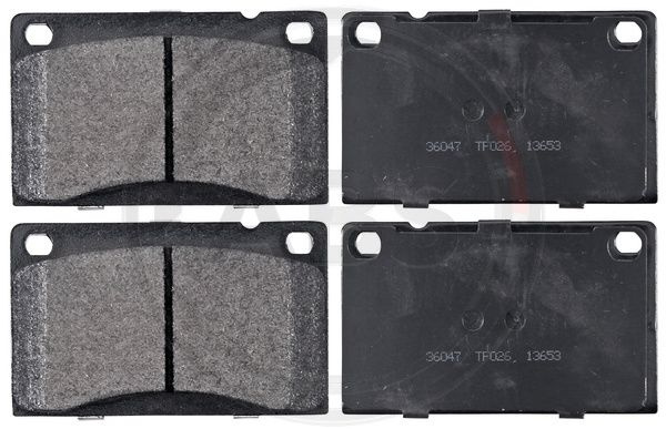 Set placute frana,frana disc punte fata (36047 ABS) VOLVO
