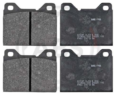 Set placute frana,frana disc punte fata (36055 ABS) VOLVO