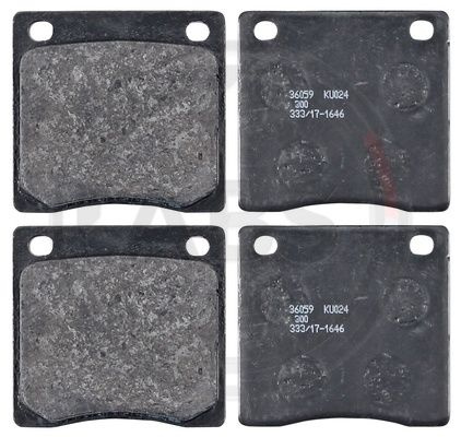 Set placute frana,frana disc punte fata (36059 ABS) NISSAN