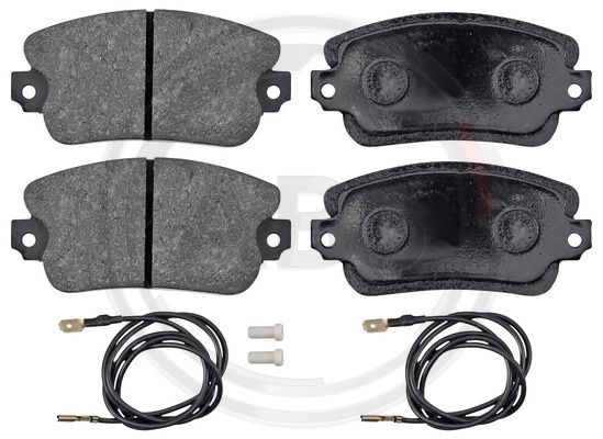 Set placute frana,frana disc punte fata (36083 ABS) LANCIA