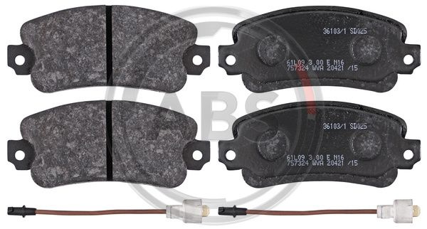 Set placute frana,frana disc punte fata (361031 ABS) TALBOT