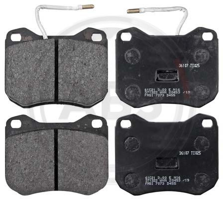 Set placute frana,frana disc punte fata (36107 ABS) PEUGEOT,TALBOT