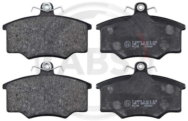 Set placute frana,frana disc punte fata (36138 ABS) AUDI,VOLVO