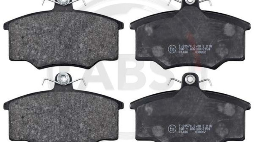 Set placute frana,frana disc punte fata (36138 ABS) AUDI,VOLVO