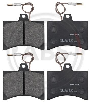 Set placute frana,frana disc punte fata (36144 ABS) Citroen