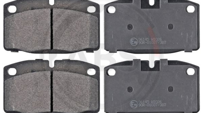 Set placute frana,frana disc punte fata (36145 ABS) BEDFORD,LOTUS,OPEL,VAUXHALL