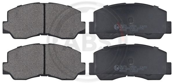 Set placute frana,frana disc punte fata (36151 ABS) MITSUBISHI,TOYOTA