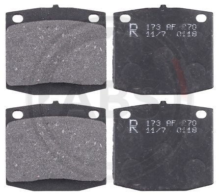 Set placute frana,frana disc punte fata (36152 ABS) NISSAN