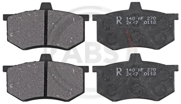 Set placute frana,frana disc punte fata (36166 ABS) SEAT
