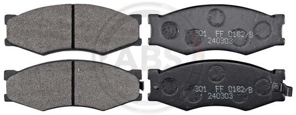 Set placute frana,frana disc punte fata (361681 ABS) NISSAN