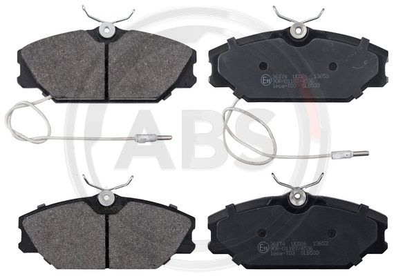 Set placute frana,frana disc punte fata (36174 ABS) ALPINE,RENAULT