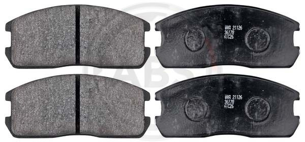 Set placute frana,frana disc punte fata (36178 ABS) MITSUBISHI