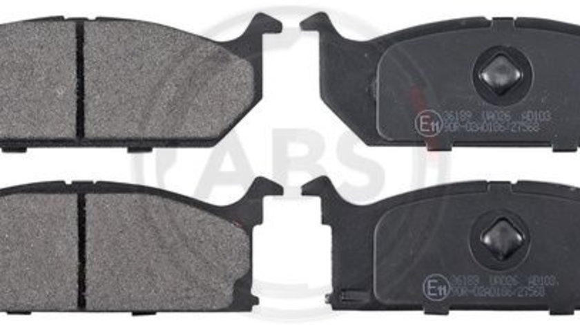 Set placute frana,frana disc punte fata (36189 ABS) CHRYSLER,SUZUKI