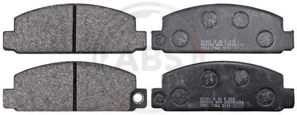 Set placute frana,frana disc punte fata (36414 ABS) MAZDA